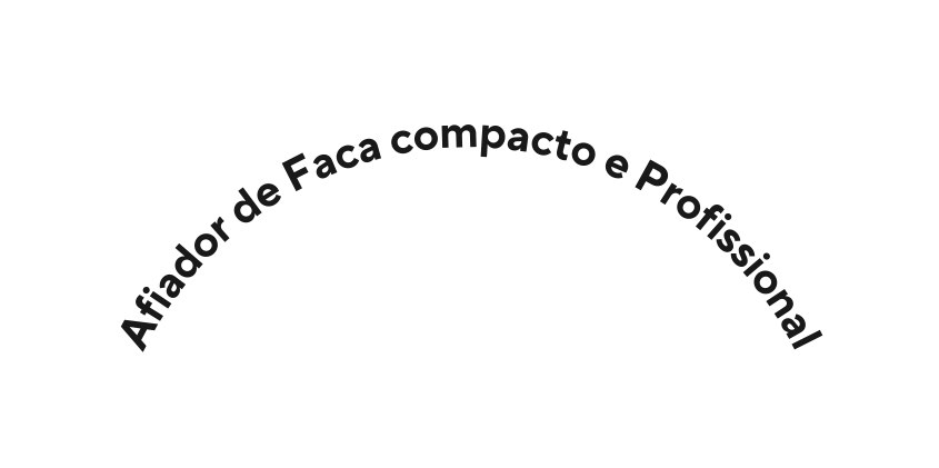 Afiador de Faca compacto e Profissional