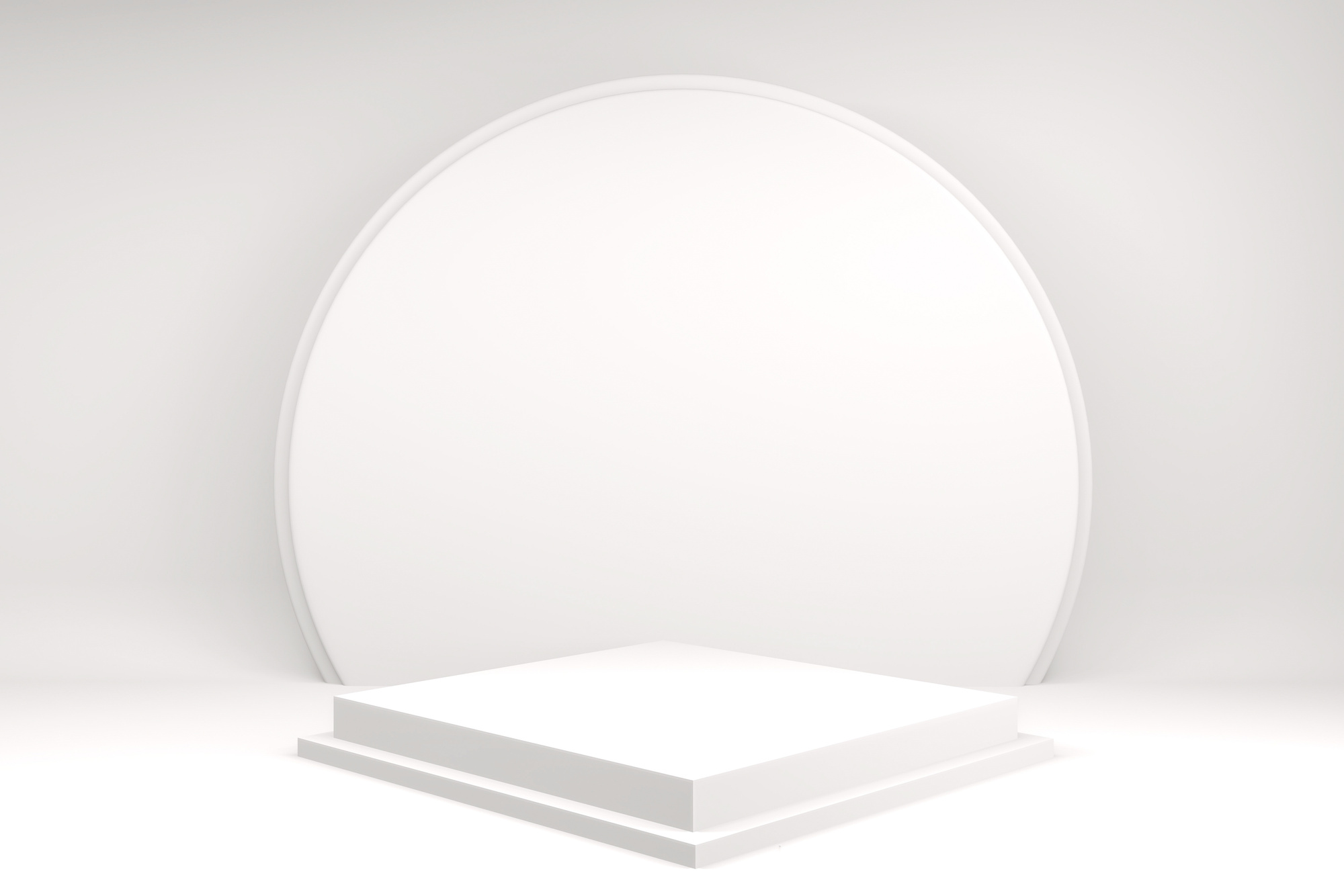 Geometric Podium for Product Presentation